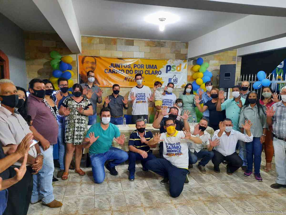 Filipe Carielo e Dougrinhas são os pré-candidatos da coligação 'Carmo merece muito mais' - Portal Onda Sul