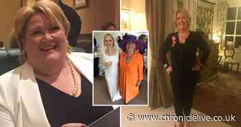 Super slimmer ‘clapped down the aisle’ at daughter’s wedding after shedding 6st