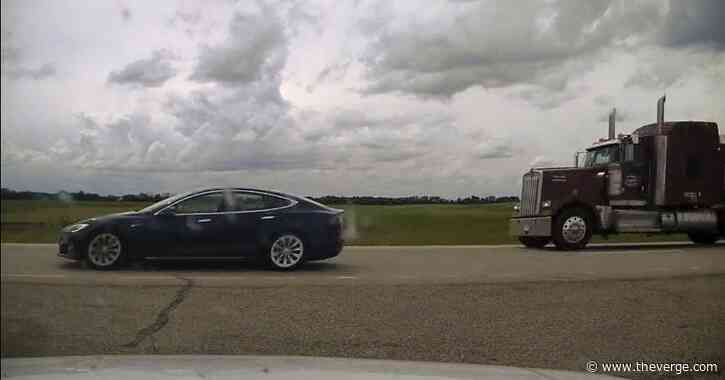 Tesla owner in Canada charged with ‘sleeping’ while driving over 90 mph