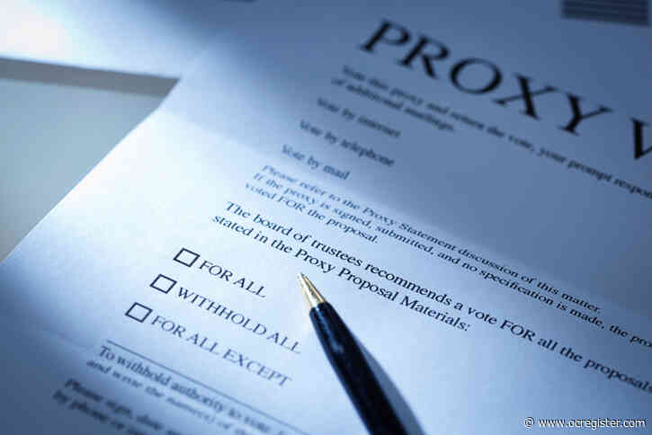 HOA Homefront: It’s time to discontinue the troubling, unnecessary proxy