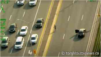 Wild car chase caught on camera after alleged theft of luxury vehicle in Vaughan