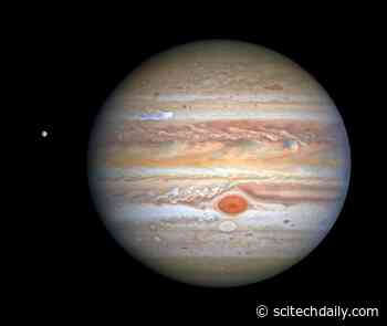 Hubble Captures Crisp New Portrait of Jupiter’s Turbulent Storms Raging Across the Planet