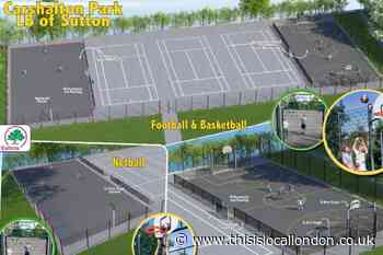 Mission to transform sports courts in Carshalton