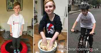 Schoolboy, eight, raises money to fund surgery for seven children