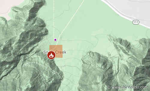 Map: Snow Fire evacuations near Palm Springs