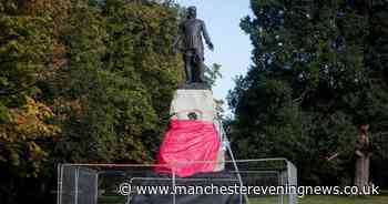 Investigation launched after Oliver Cromwell statue daubed with graffiti