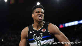 Bucks' Giannis Antetokounmpo named NBA MVP for second straight season