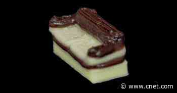 This tiny edible sofa was 3D-printed from milk     - CNET