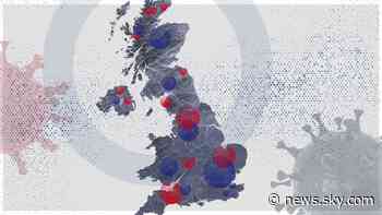 Coronavirus: Towns across England added to COVID-19 watchlist - find out if your area is affected - Sky News