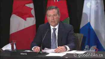 Coronavirus: Alberta premier calls for ‘fiscal fairness on health care’ ahead of throne speech