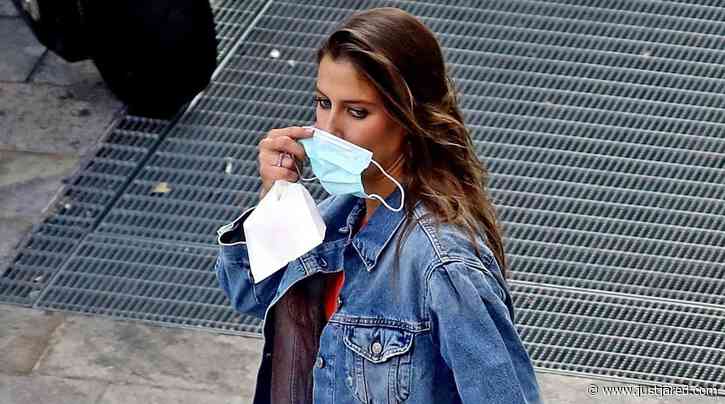 Brad Pitt's Rumored Girlfriend Nicole Poturalski Spotted on Photo Shoot Set in Italy