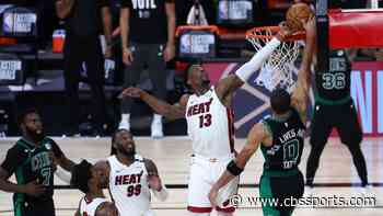 Bam Adebayo says two of his fingers went numb after Jayson Tatum block in Eastern Conference Finals