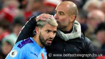 Pep Guardiola says Sergio Aguero could be sidelined for two more months