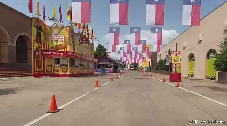 State Fair Preps For Saturdays Big Tex Fair Food Drive Thru Dallas