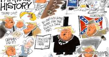 Bagley Cartoon: His Story History