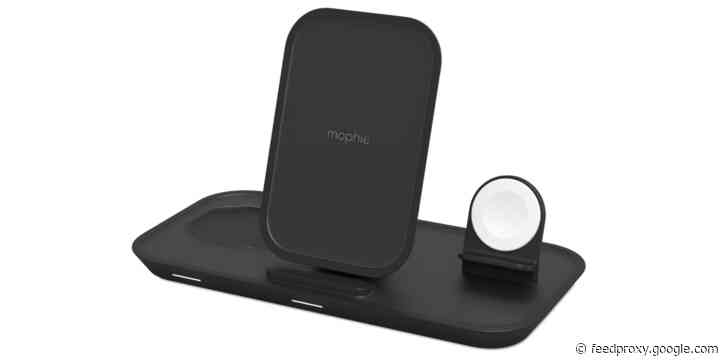 mophie unveils 3 new wireless iPhone and Apple Watch charging stations