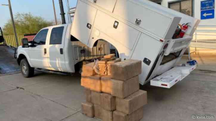 CBP seizes $1.4M worth of meth from modified truck in Sasabe