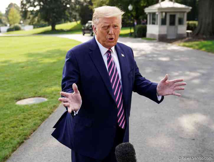 Hours after U.S.-Canada border closure extended to Oct. 21, Trump says it 'opening pretty soon'