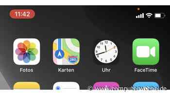 Neu in iOS 14: Was bedeutet der orange oder grüne Punkt im Display?