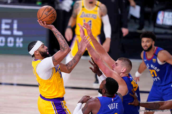 Whicker: Davis, Lakers welcome the Denver Nuggets to a higher altitude