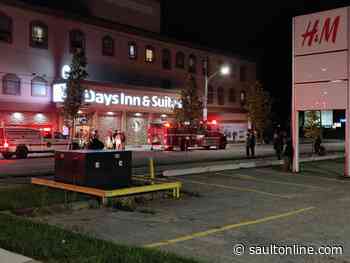 Sault Fire Responds to Small Fire at Days Inn