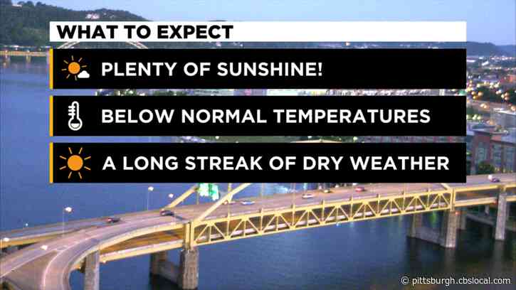 Pittsburgh Weather: Cool Temperatures For Final Weekend Of Summer