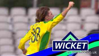 England v Australia: Jos Buttler caught off Adam Zampa for eight