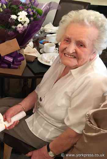 Saint Catherine's volunteer steps down after 100th birthday