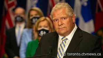 Ontario premier to make rare weekend announcement this morning