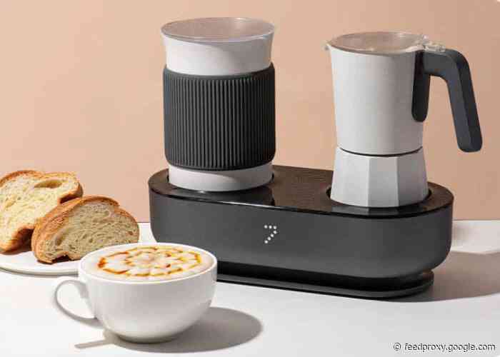 Enjoy a café-style beverage in just 3 minutes using the Seven & Me coffee maker