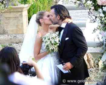 Sylvie Meis en haar Niclas stralen op door paparazzo verspreide trouwfoto
