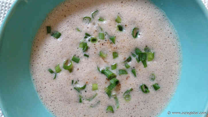 Recipe: This Cream of Mushroom Soup with Green Onions is low calorie and hearty