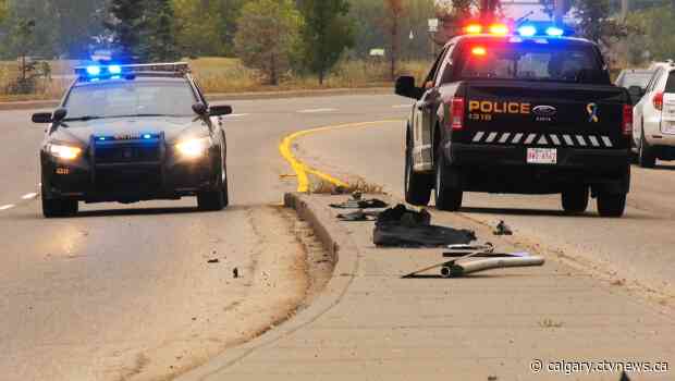 One person in hospital after single vehicle collision in northeast Calgary