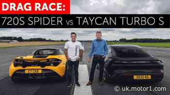Porsche Taycan Turbo S vs McLaren 720S drag race begs for a rematch