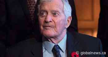 Former prime minister John Turner dies at 91