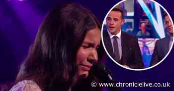 BGT blind singer sparks concern from Ant & Dec as she breaks down