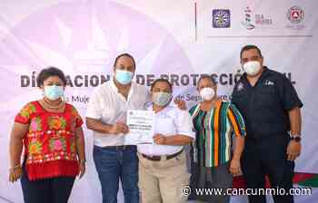 Se conmemora en Isla Mujeres el Día Nacional de Protección Civil - Cancún Mio