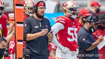 DE Ford latest 49ers player out for Jets game
