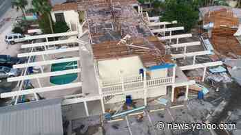 Tropical Storm Beta, currently standing still in the Gulf of Mexico, expected to hit Texas coast
