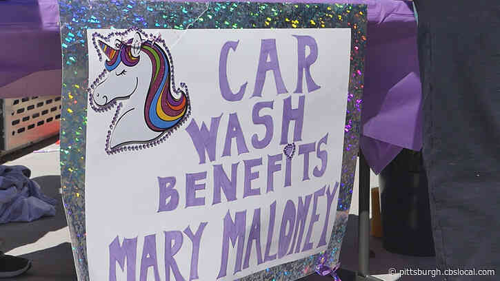 North Catholic High School Seniors Hold Car Wash For Mary Maloney