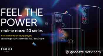 Realme Narzo 20 Pro, Narzo 20A, Narzo 20 Launching on September 21: What Do We Know So Far