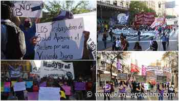 En Buenos Aires y el interior: miles se movilizaron en una gran jornada nacional de lucha - La Izquierda Diario