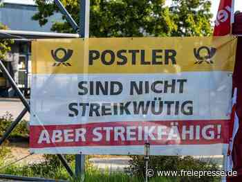 Post-Beschäftigte setzen Warnstreiks fort - Freie Presse