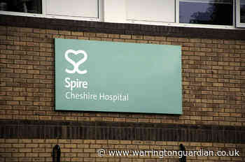 Coronavirus testing facility at Spire Cheshire Hospital