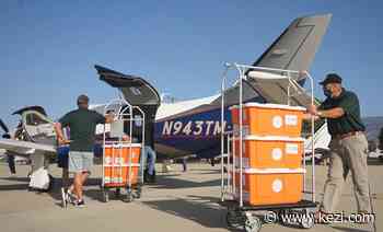 Pilots from California deliver medical supplies to Eugene - KEZI TV