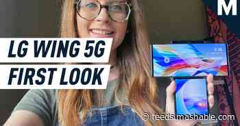 The LG Wing is a dual-screen wonder