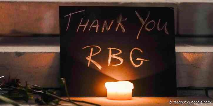 Donations to the Democratic fundraising platform ActBlue surged after Ruth Bader Ginsburg's death, breaking the platform's record for donations received in a single hour