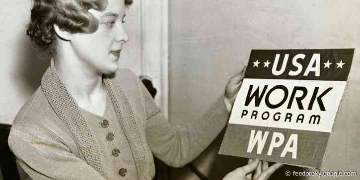 To solve America's unemployment crisis, we need to follow a plan from the Great Depression