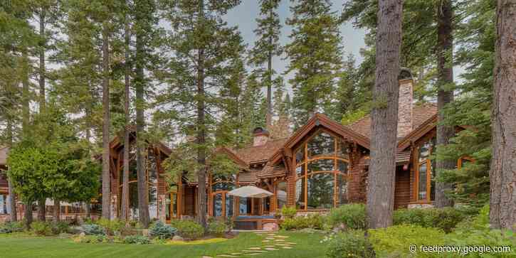 A Lake Tahoe estate that neighbors Mark Zuckerberg's is on the market for $44 million. Look at the sprawling property in the California enclave where sales are soaring in the pandemic.