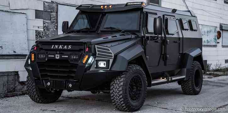 This $350,000 bulletproof SUV blends military looks with a wildly opulent interior — see inside the 'Sentry Civilian'